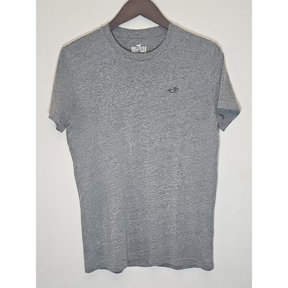 Hollister Men's‎ Must-Have Collection Tee Gray Crewneck Size Small